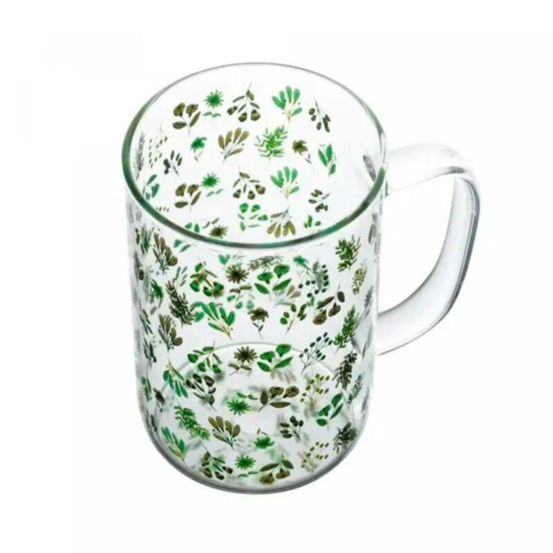 CANECAS DE VIDRO BOTANIC VERDE - Imagem 3