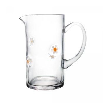 JARRA VIDRO 1,4L MARGARIDAS