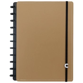 CADERNO INTELIGENTE A4  CARAMELO