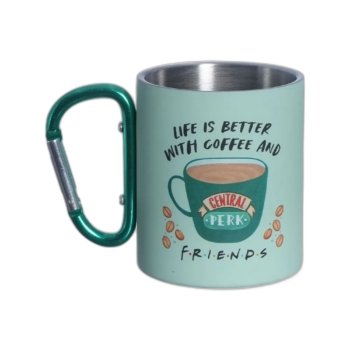 CANECA MOSQUETÃO 300ML FRIENDS
