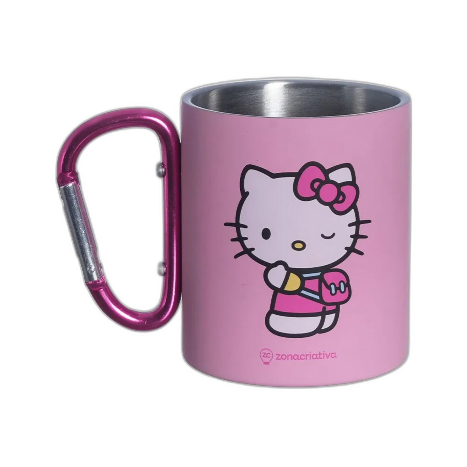 CANECA MOSQUETÃO 300ML HELLO KITTY
