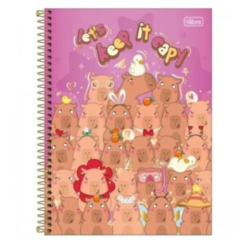 CADERNO 1MATÉRIA 80F CAPYCLUB