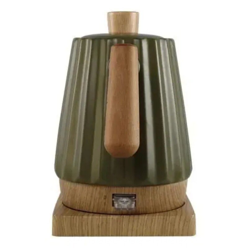 CHALEIRA ELÉTRICA PORCELANA ELEGANCE VERDE - Imagem 3