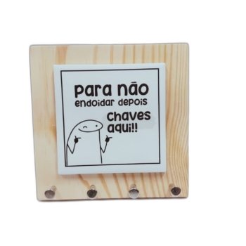 PORTA CHAVE PINUS AZULEJO