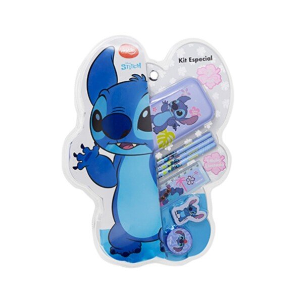 KIT ESPECIAL STITCH BT COM 7 ÍTENS