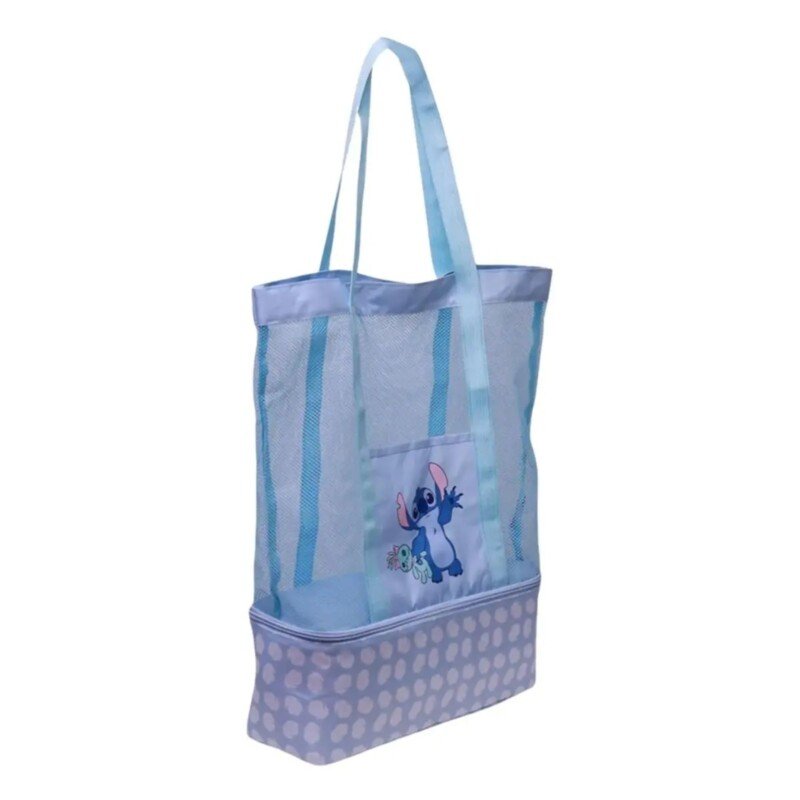 BOLSA C/COMPARTIMENTO TÉRMICO STITCH - Imagem 3