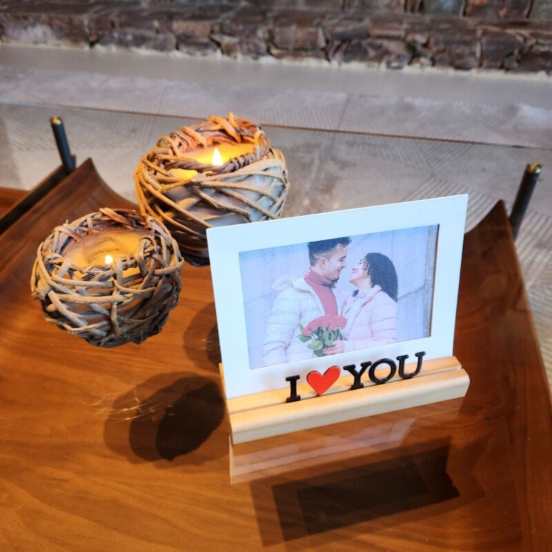 PORTA RETRATO 10X15 I LOVE YOU - Imagem 2