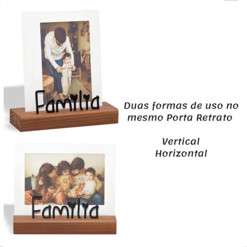 PORTA RETRATO 10X15 FAMÍLIA - Imagem 3