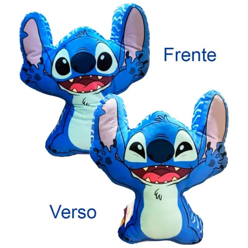 ALMOFADA FORMATO FIBRA STITCH FELIZ - Imagem 3