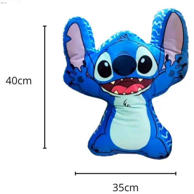 ALMOFADA FORMATO FIBRA STITCH FELIZ - Imagem 2