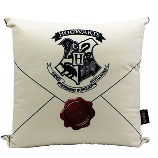 ALMOFADA FIBRA VELUDO CARTA HARRY POTTER