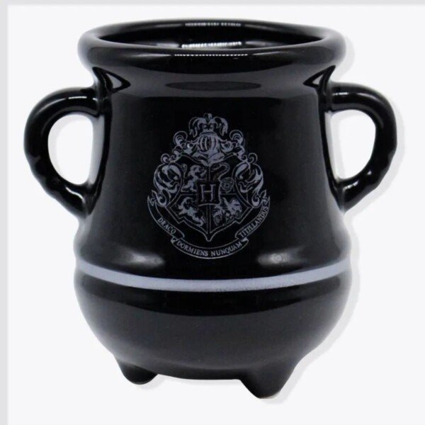 CANECA CALDEIRÃO PORÇÃO HARRY POTTER PRETA