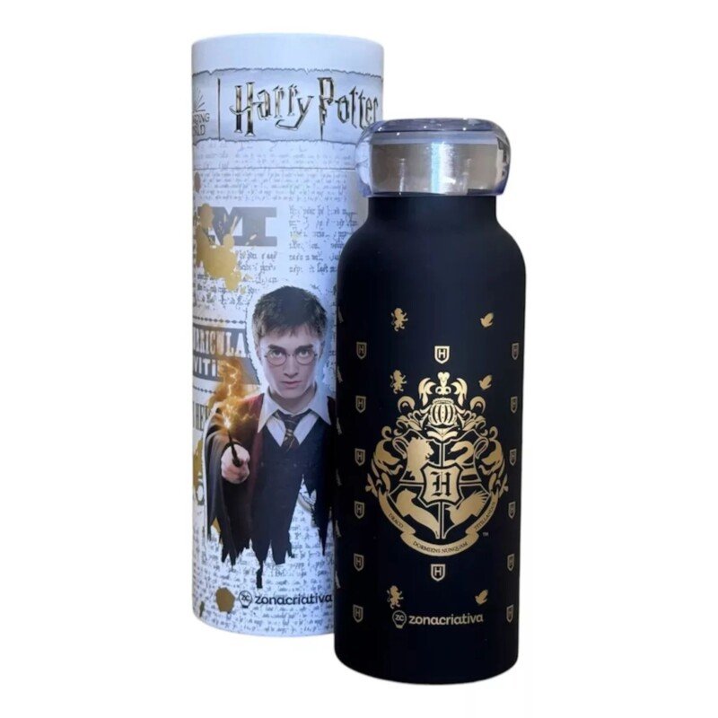 GARRAFA BUBBLE 500ML  HARRY  POTTER HOGWARTS - Imagem 3