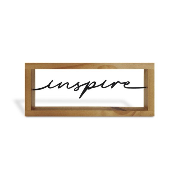 ESCULTURA COM MOLDURA INSPIRE