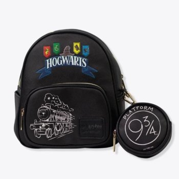 MOCHILA MINI C/ BOLSINHA HARRY POTTER