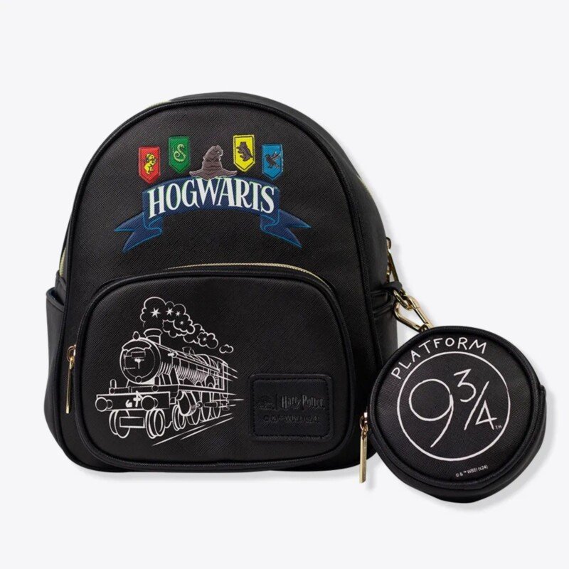 MOCHILA MINI C/ BOLSINHA HARRY POTTER