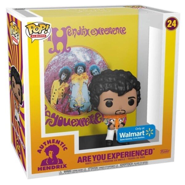 BONECO FUNKO POP! ÁLBUM COVER JIMMI HENDRIX