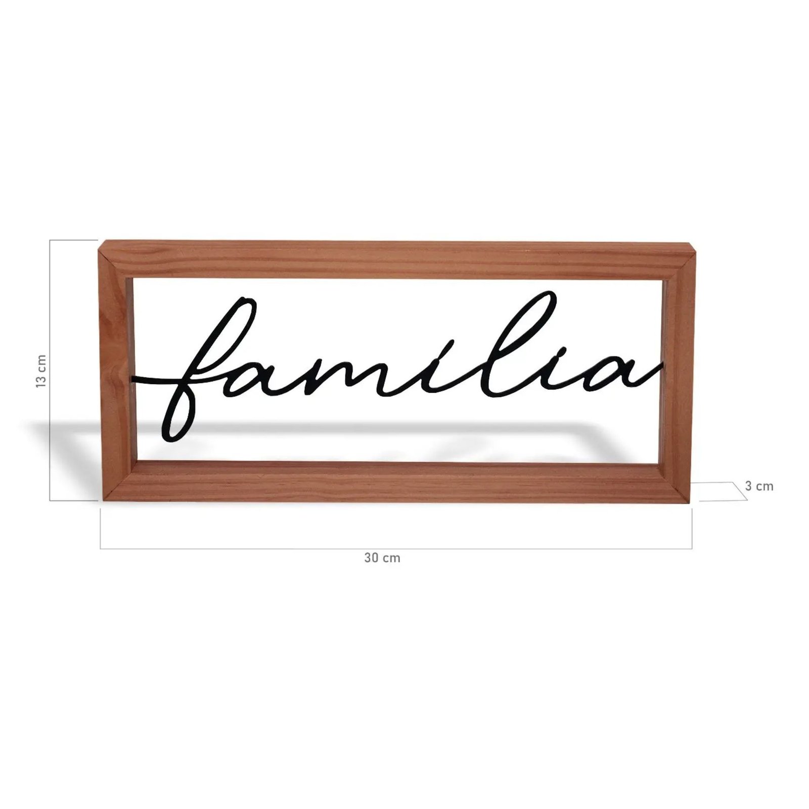 ESCULTURA COM MOLDURA FAMÍLIA - Imagem 4