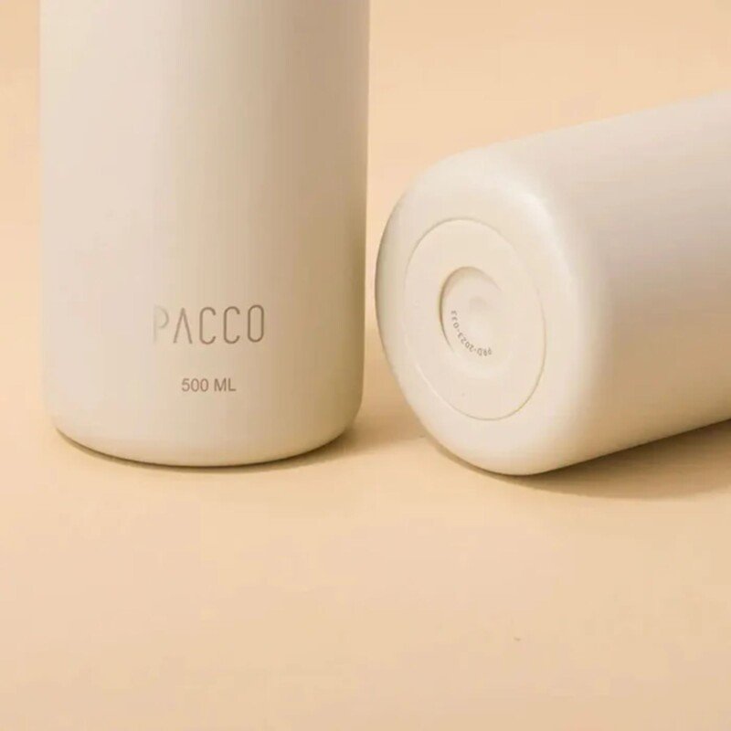 GARRAFA PACCO  HYDRA V2 500ML  CREME - Imagem 4