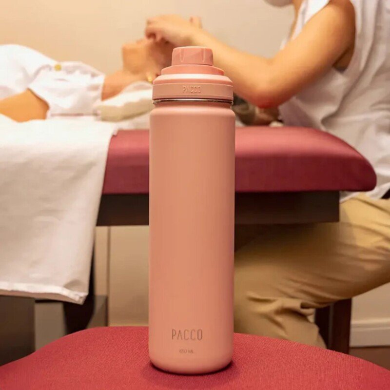 GARRAFA PACCO HYDRA V2 650ML- ROSE - Imagem 5