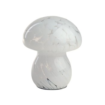ESCULTURA LUMINÁRIA COGUMELO BRANCO