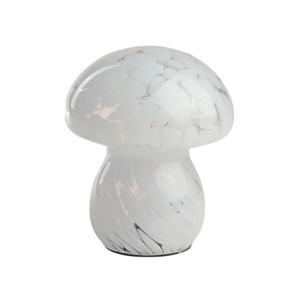 ESCULTURA LUMINÁRIA COGUMELO BRANCO