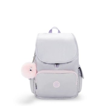 MOCHILA CITY PACK PRATEADA
