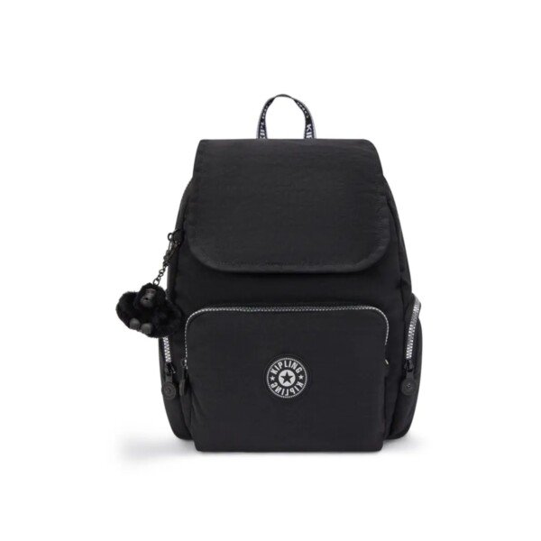 MOCHILA CITY ZIP S PRETA