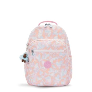 MOCHILA SEOUL CORAÇÃO ESTAMPADO