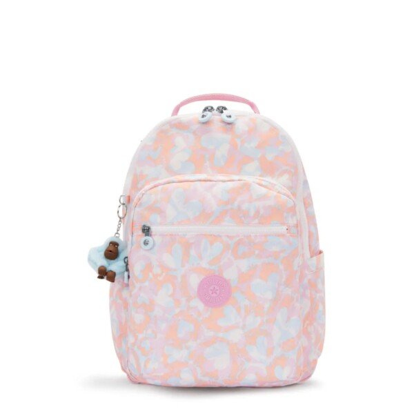 MOCHILA SEOUL CORAÇÃO ESTAMPADO
