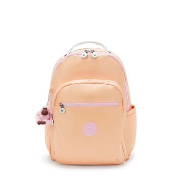 MOCHILA SEOUL LARANJA METALIZADA