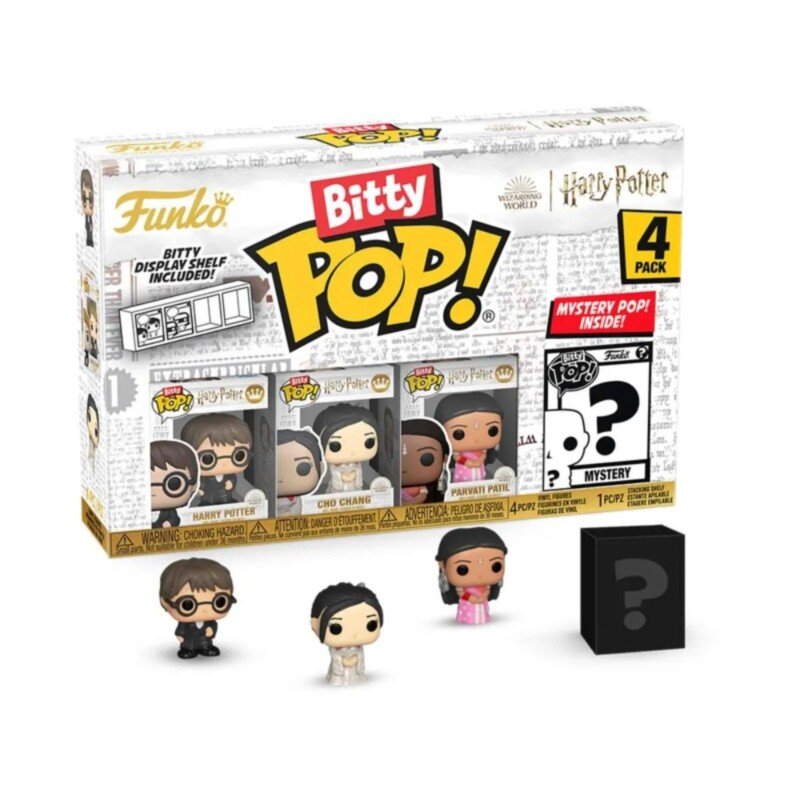 BITTY POP! HARRY POTTER   ( HARRY, CHO CHANG E PARVATI PATIL )