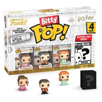 BITTY POP! HARRY POTTER (HERMIONE ,VIKTOR KRUM E GINA )