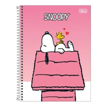 CADERNO 10M 192FOLHAS SNOOPY FIT