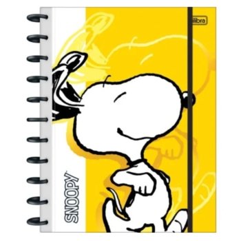 CADERNO TILIDISCO 10M 160FOLHAS SNOOPY