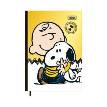 CADERNO BROCHURA COLLEG 80 FOLHAS SNOOPY