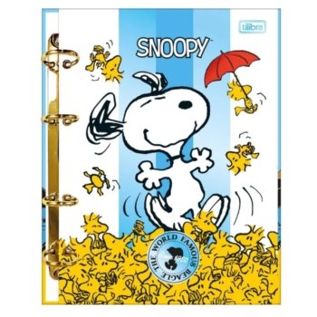 CADERNO  COLLEGE ARGOLADO  SNOOPY
