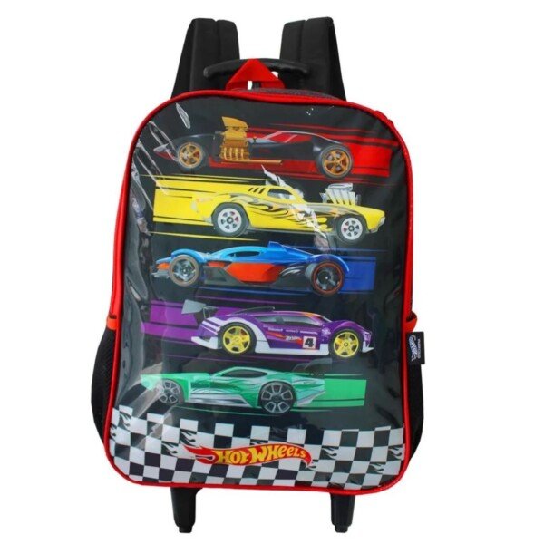 MOCHILETE HOTWEELS  CARRO XADREZ