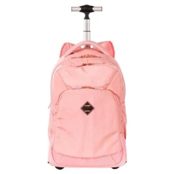 MOCHILETE 3 COMPARTIMENTO ROSÊ METALIZADO