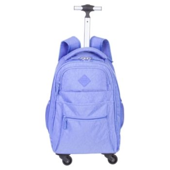 MOCHILETE  CRINKLE 4 RODAS LAVANDA