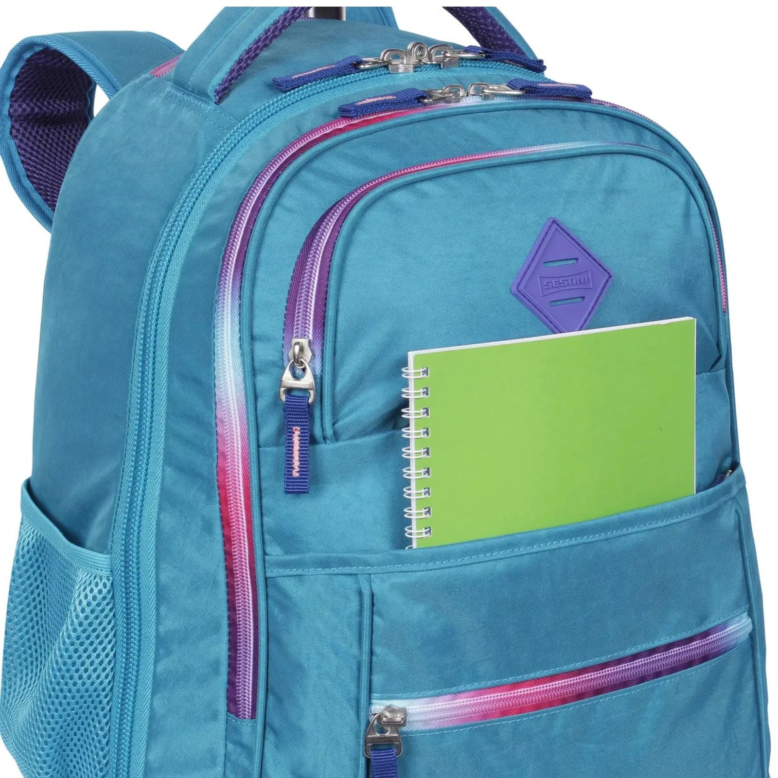 MOCHILETE ROLLING DEGRADÊ AZUL CARIBE - Imagem 6