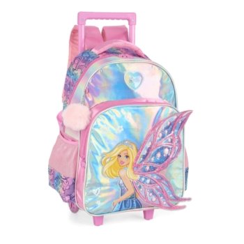 MOCHILETE BARBIE BORBOLETA METALIZADA