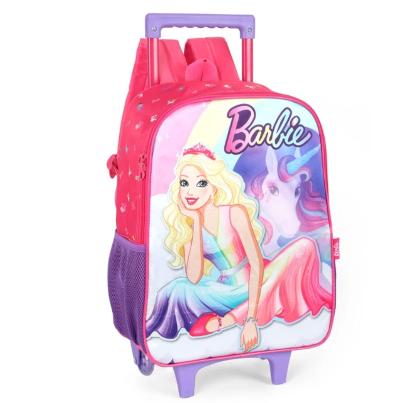 MOCHILETE COM ALÇA BARBIE UNICÓRNIO PINK