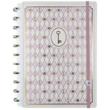 CADERNO GRANDE ISA AKKARI ROSE KEY