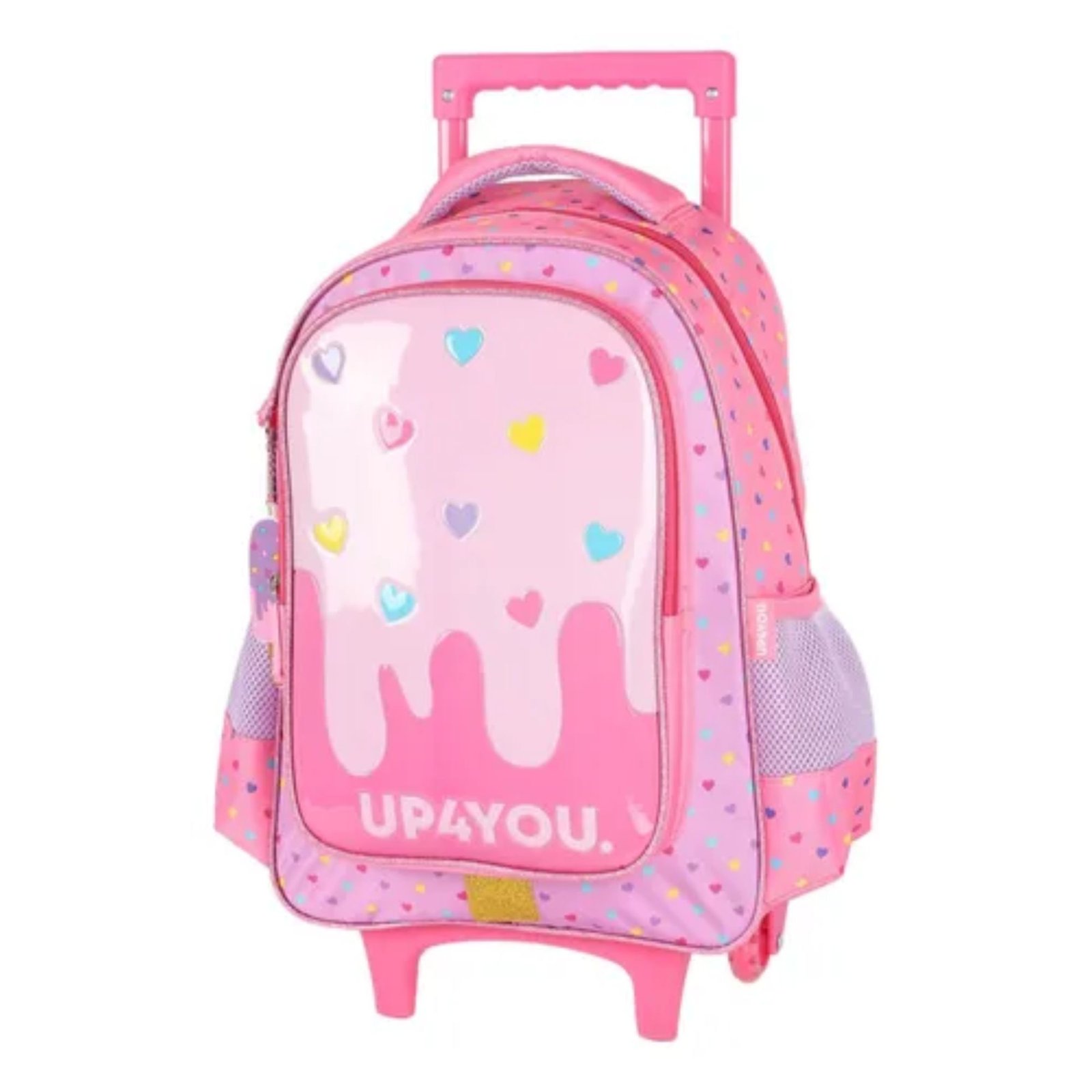 MOCHILETE CORAÇÃO COLOR PINK