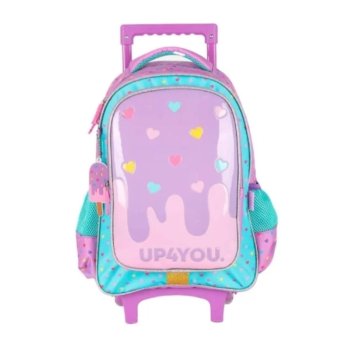 MOCHILETE CORAÇÃO COLOR LILÁS