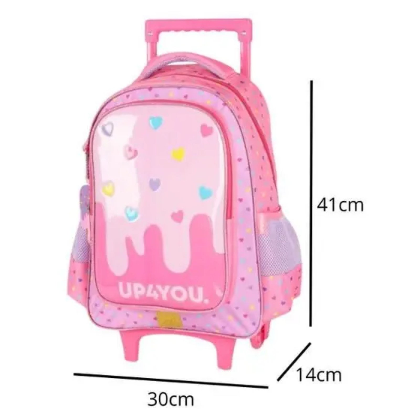 MOCHILETE CORAÇÃO COLOR PINK - Imagem 5