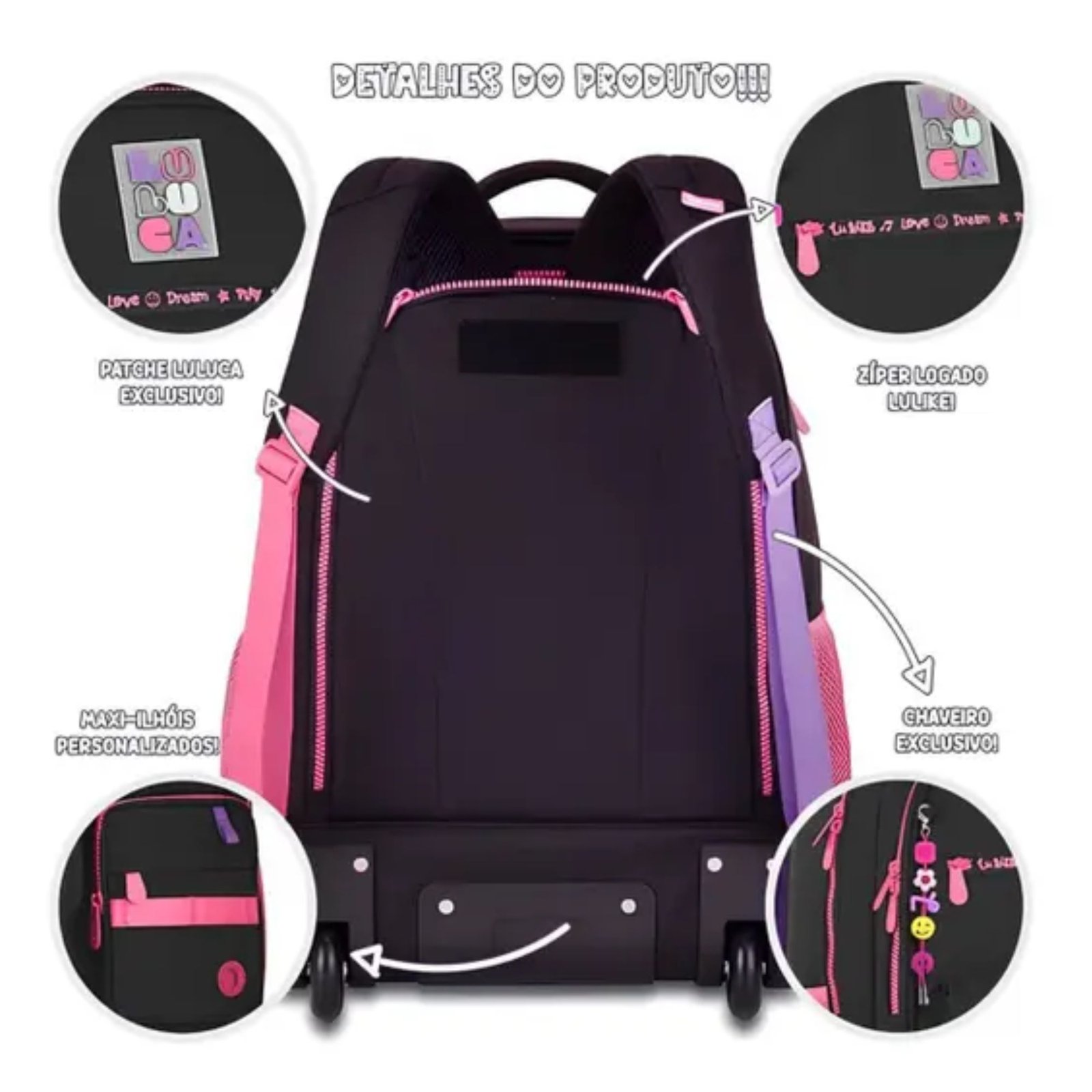 MOCHILA DE CARRINHO 19 LULUCA - Imagem 6