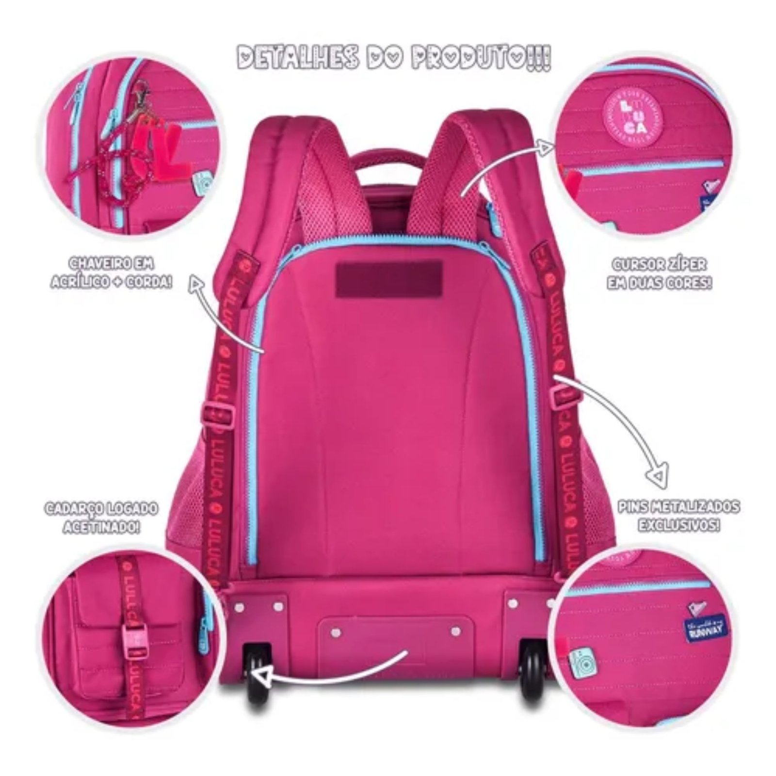 MOCHILA DE CARRINHO 19 LULUCA - Imagem 10