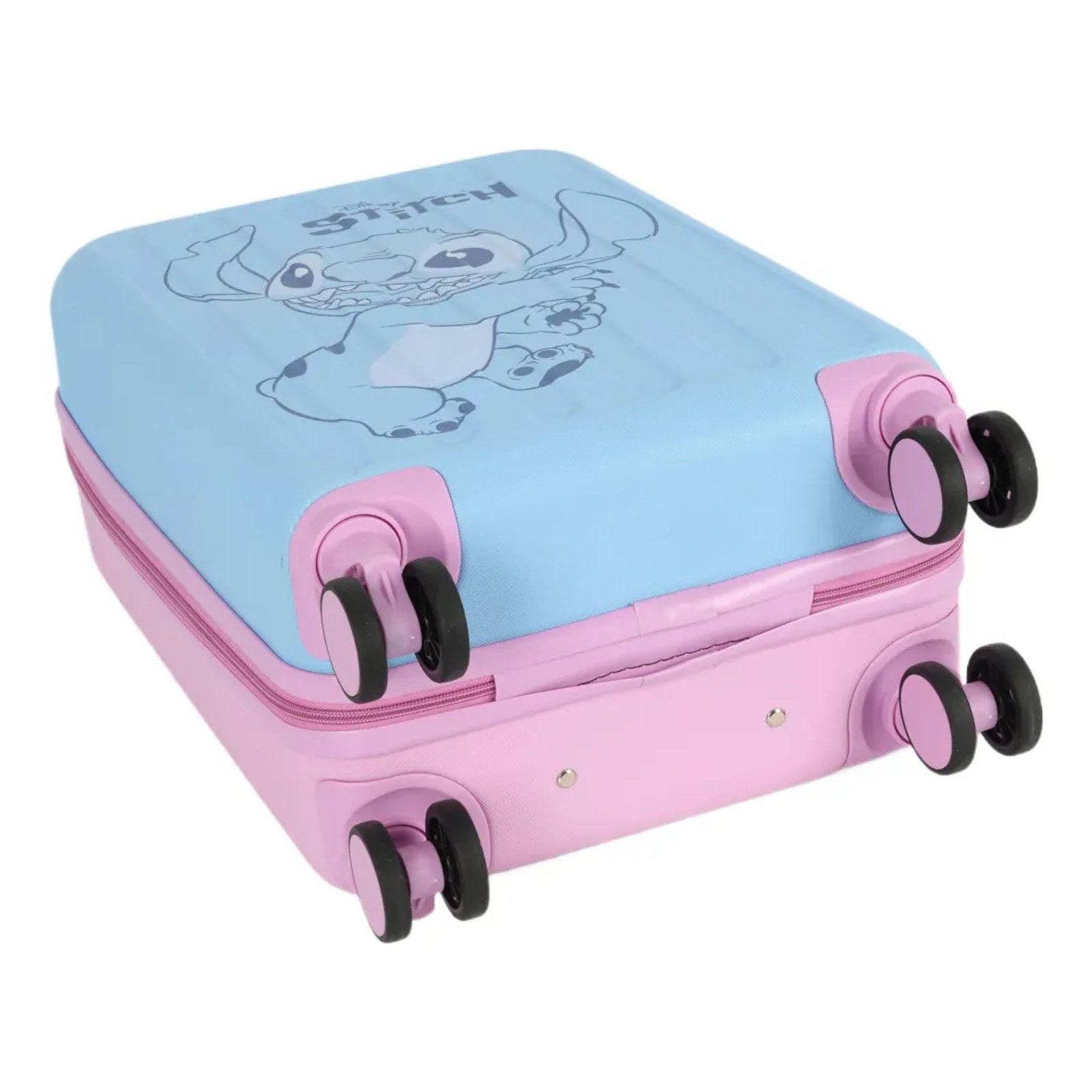 MALA INFANTIL STITCH ROSA E AZUL - Imagem 4